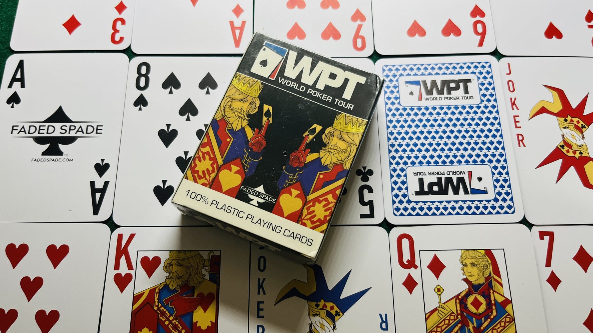 WPT Faded Spade Poker Deck
